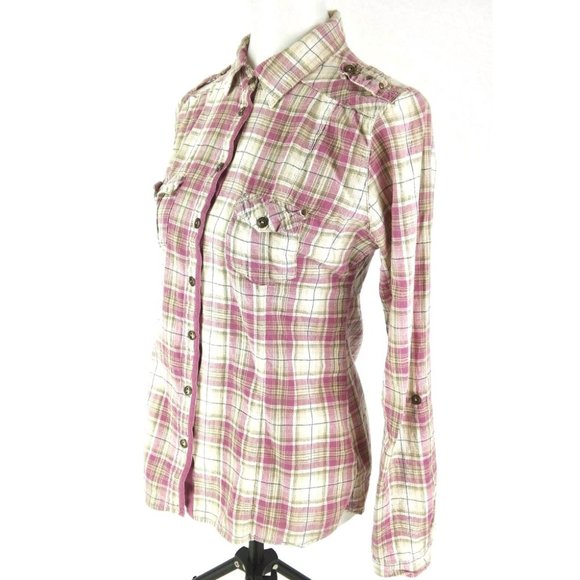 Maurices Womens Western Blouse Sz M - Picture 5 of 11